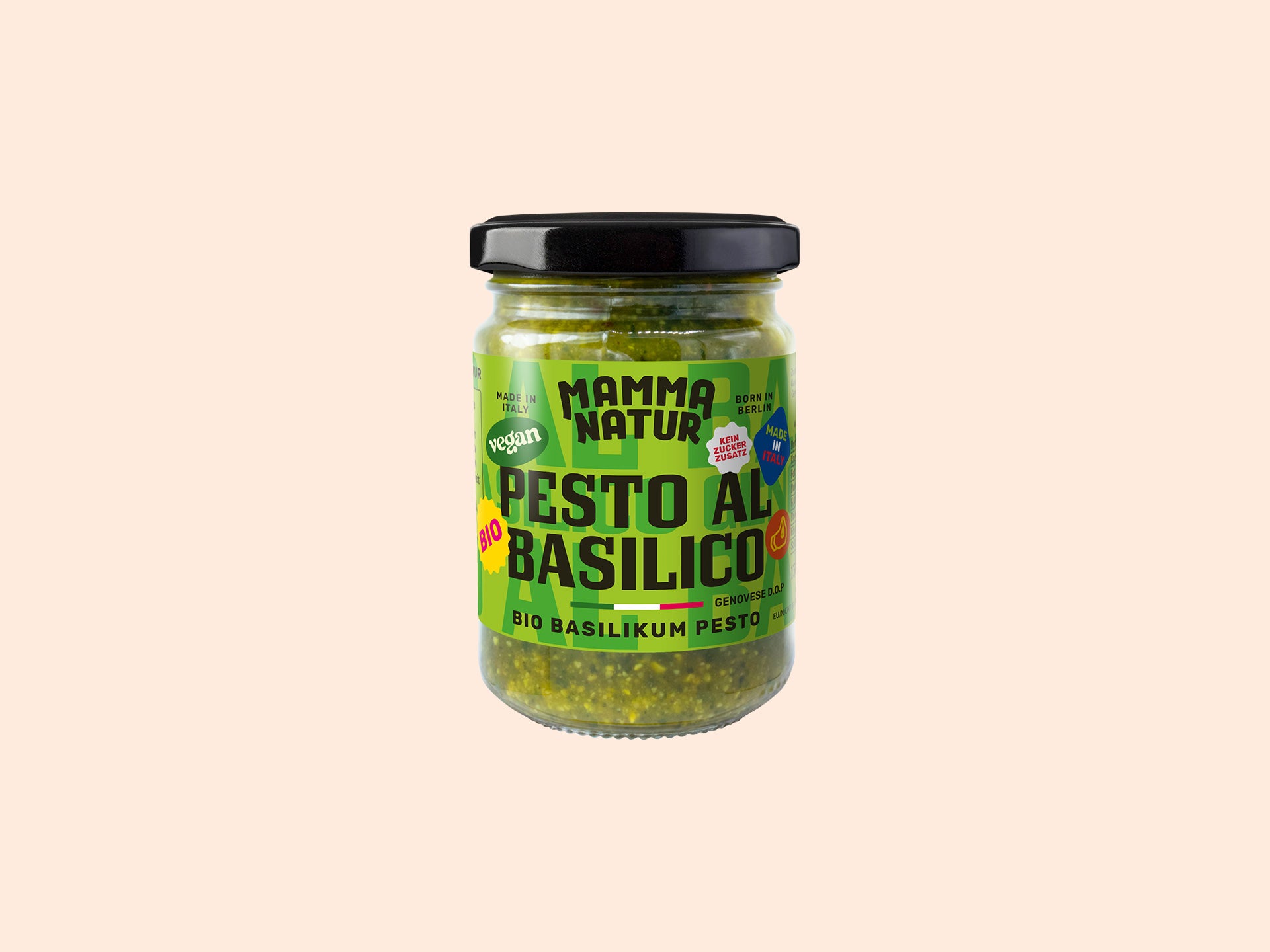 pesto im kühlschrank aufbewahren Pesto al basilico genovese D.O.P