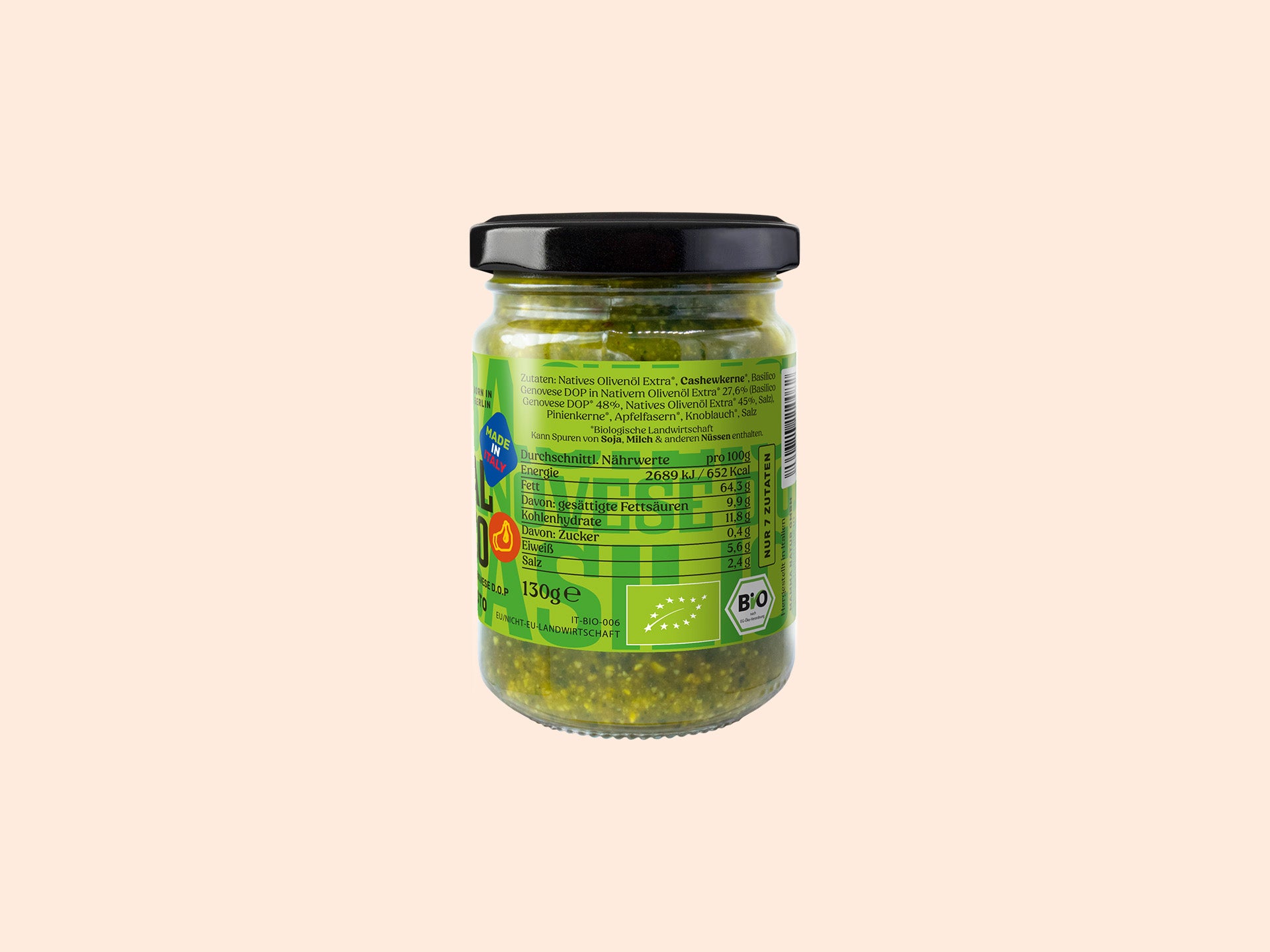 PESTO - BASILICO GENOVESE D.O.P VEGAN