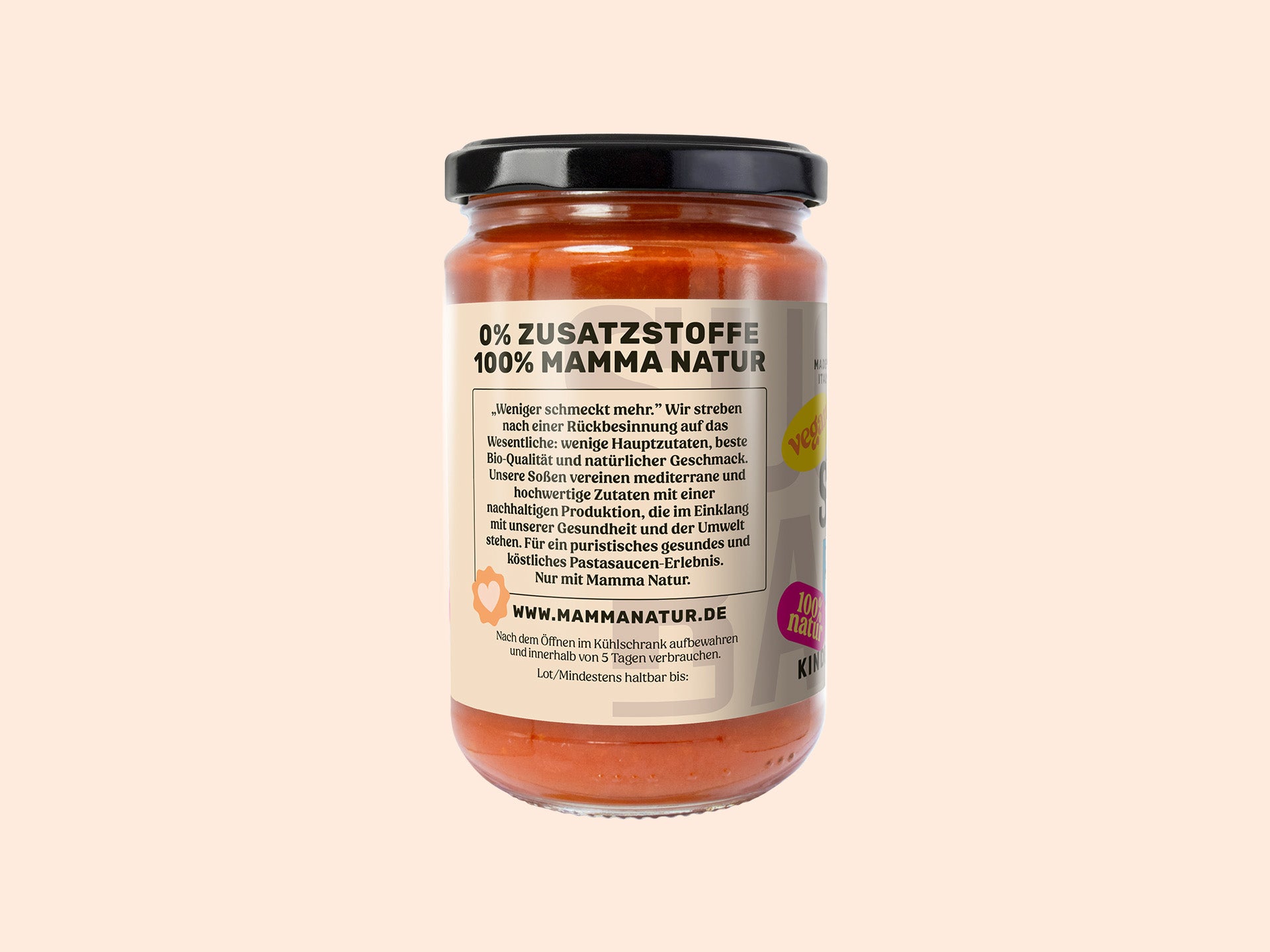 wie lange kann man soße im kühlschrank aufbewahren Sugo dei bambini